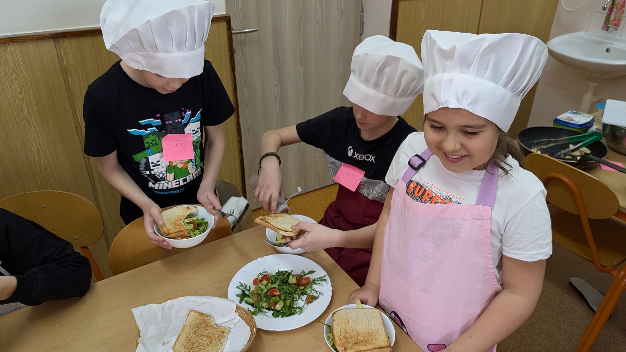 Malý šéfkuchař - vaření s dětmi